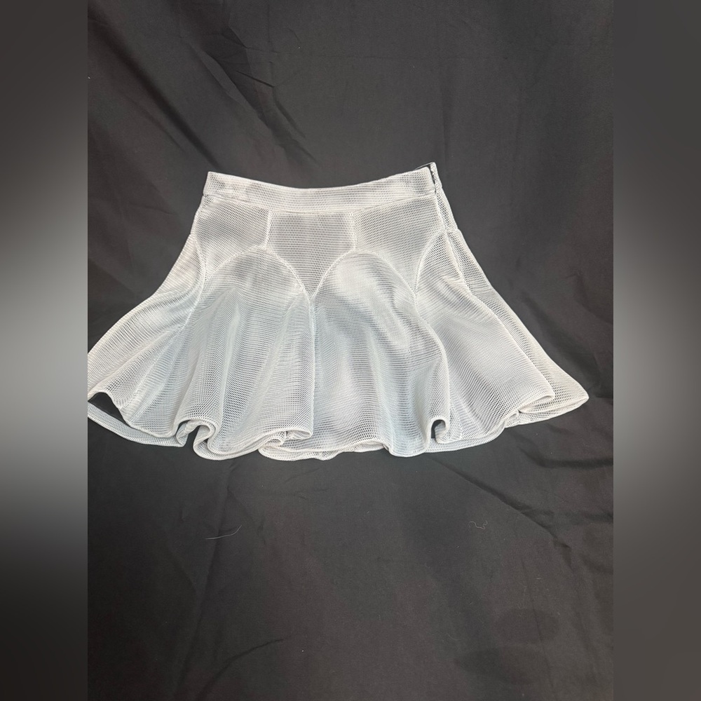 White Skater Skirt
